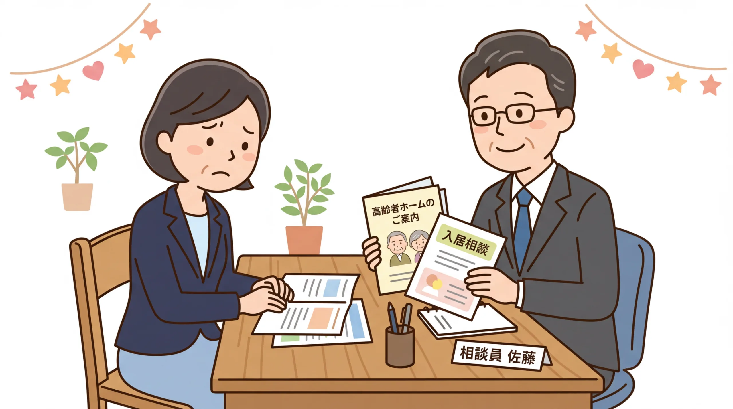 実家じまい相談シーン