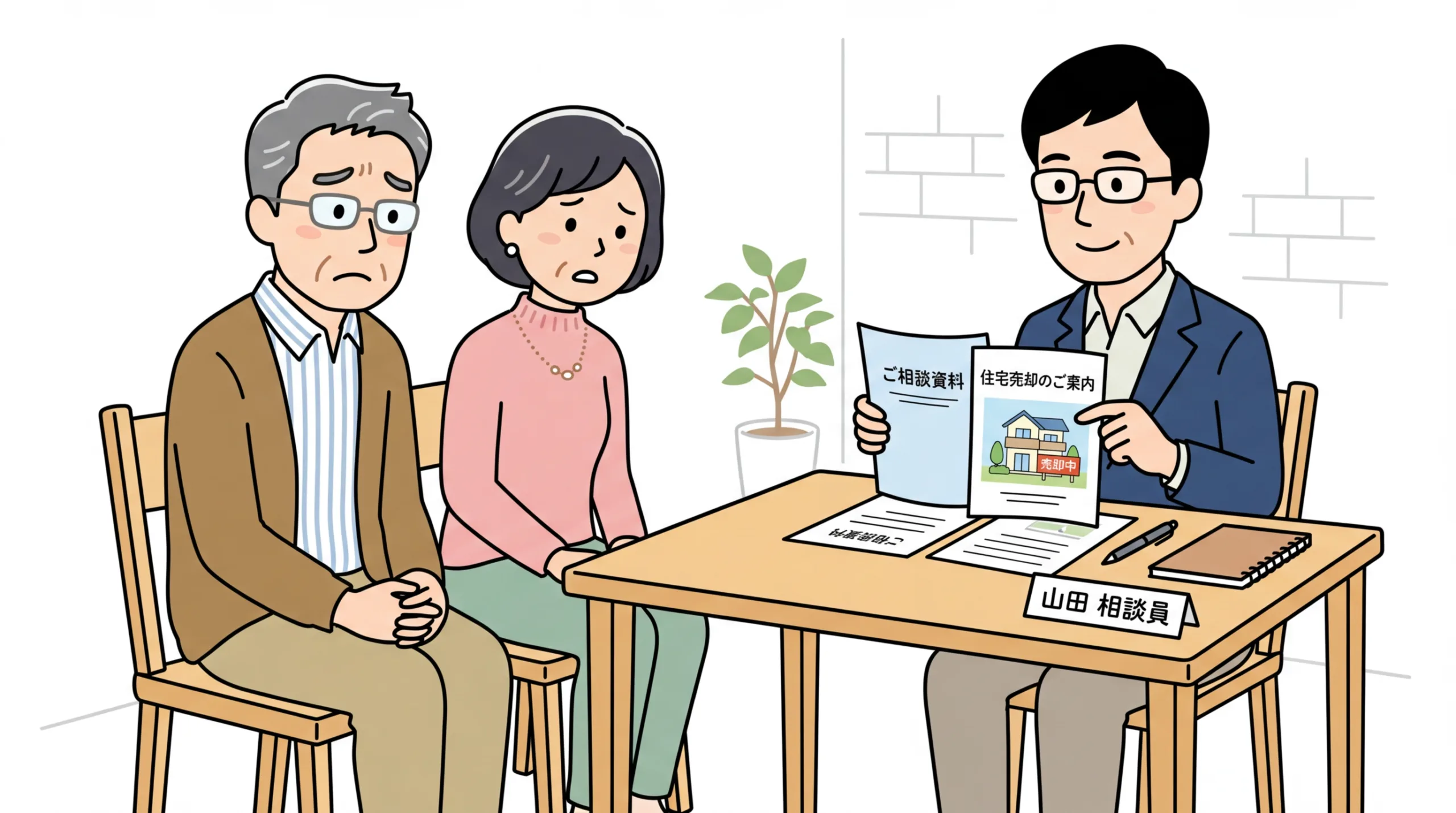 お客様相談シーン