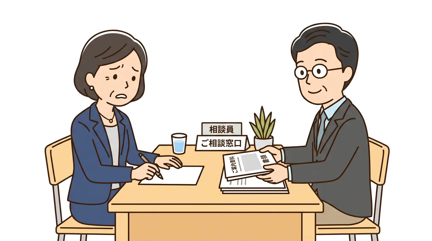 お客様相談シーン
