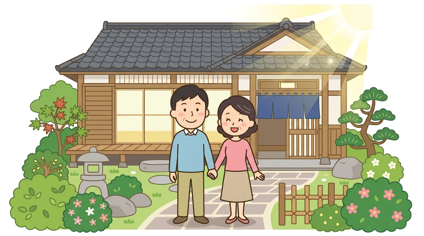 実家を守るイメージ
