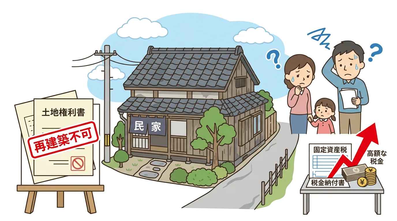 再建築不可物件の問題点